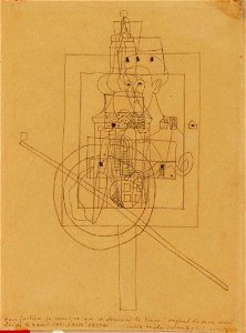 Vajda Drawing Montage with Self-portrait 1937