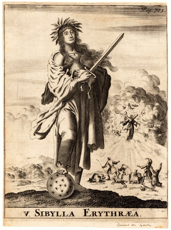 V. Sybilla Erythraea, objectnr A 41825