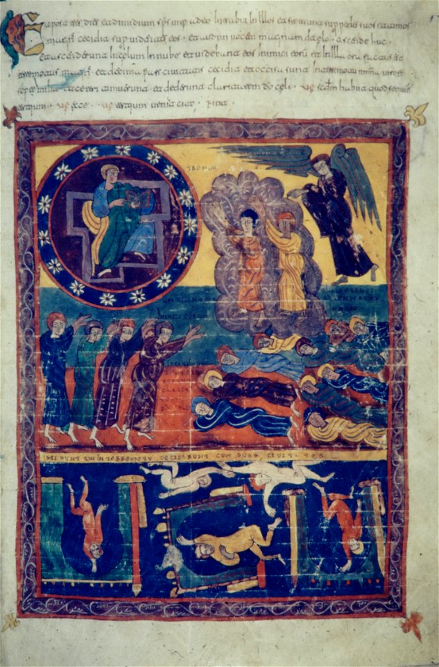 Valcavado Beatus f. 128r - Two witnesses' story