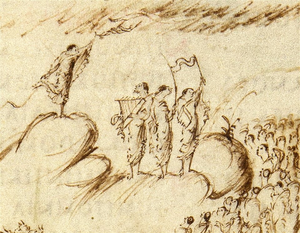 Utrechts-Psalter PSALM-48 psaltery
