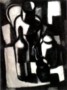 Vajda Lajos Konstruktivista csendélet 1928