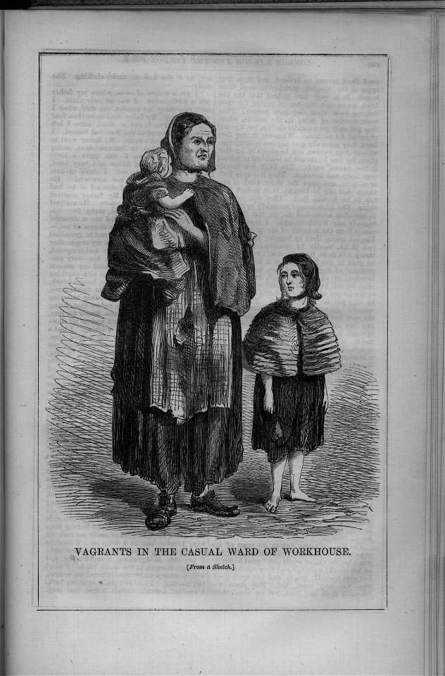 Vagrants in the Casual Ward of Workhouse