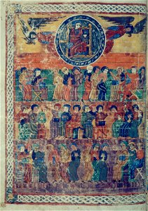 Valcavado Beatus f. 180v - Day of Judgment