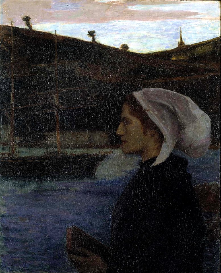 Eugene Laurent Vail - A Breton Sunday - 1917.1.1 - Smithsonian American Art Museum