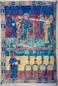 Valcavado Beatus f. 020v - Son of Man