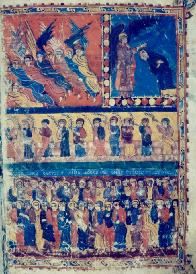 Valcavado Beatus f. 102r - Adoration