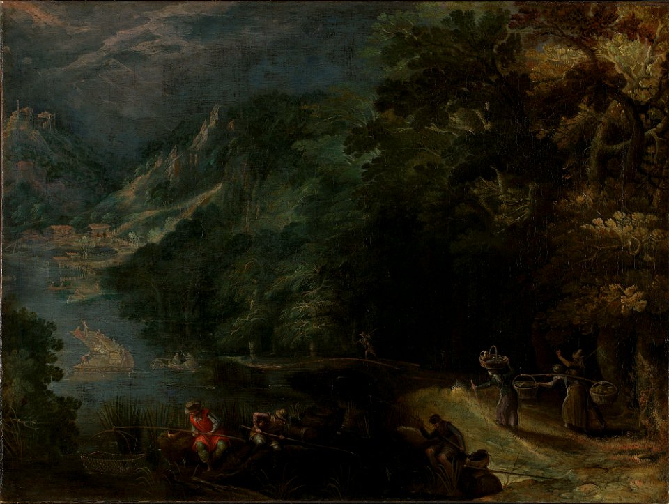 Frederik van Valckenborch - Woodland Scene - NG.M.00170 - National Museum of Art, Architecture and Design