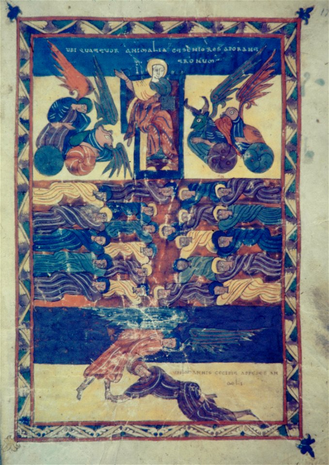 Valcavado Beatus f. 171r - Praise of the Lord