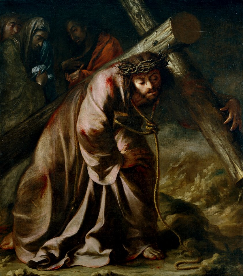 Valdes leal-cristo con la cruz a cuestas-prado