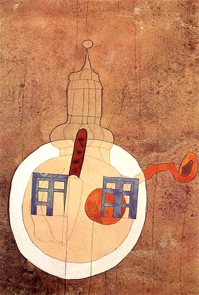 Vajda Tower with Still-life on a Plate 1936