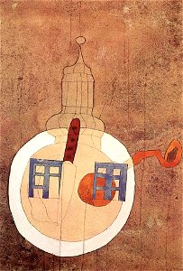 Vajda Tower with Still-life on a Plate 1936