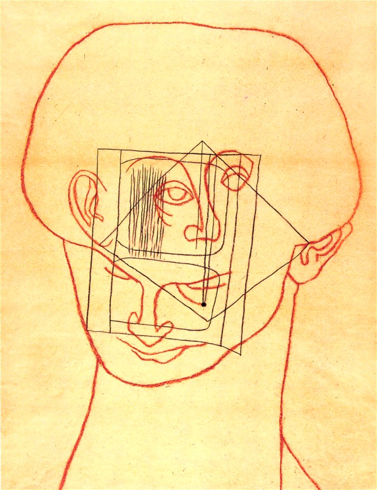 Vajda Lajos - Kettős önarckép 1937
