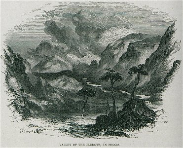 Valley of the Pleistus, in Phocis - Wordsworth Christopher - 1882