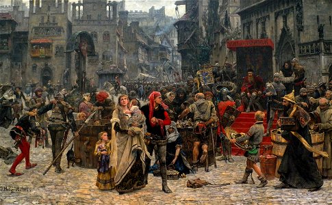 Valdemar Atterdag brandskattar Visby (1882)