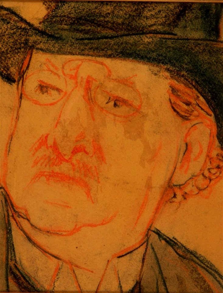 Vajda Zs. Self-portrait