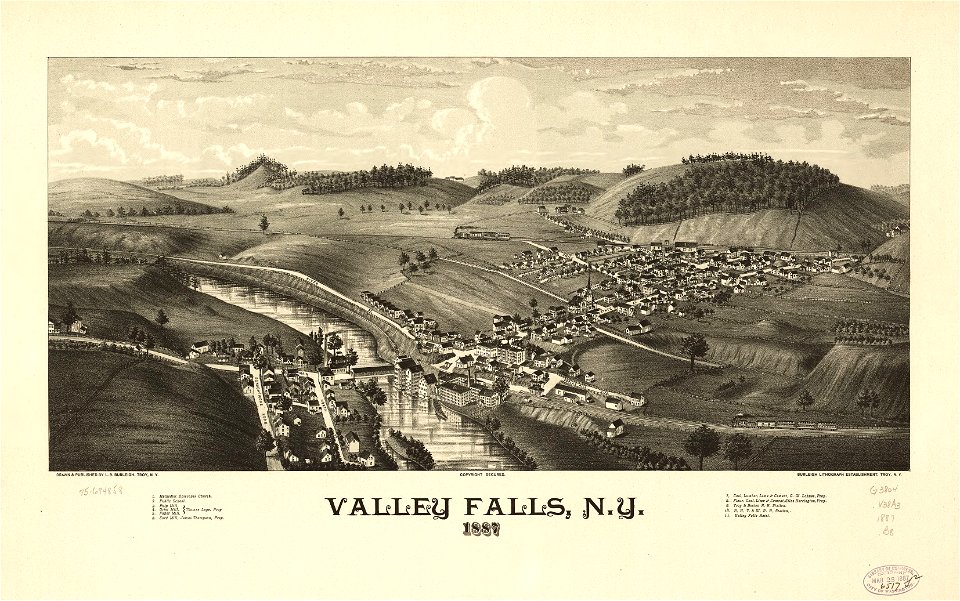 Valley Falls, N.Y. 1887. LOC 75694858