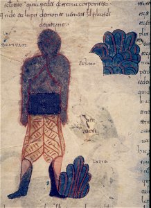 Valcavado Beatus f. 042v - Dream of Nebuchadnezzar