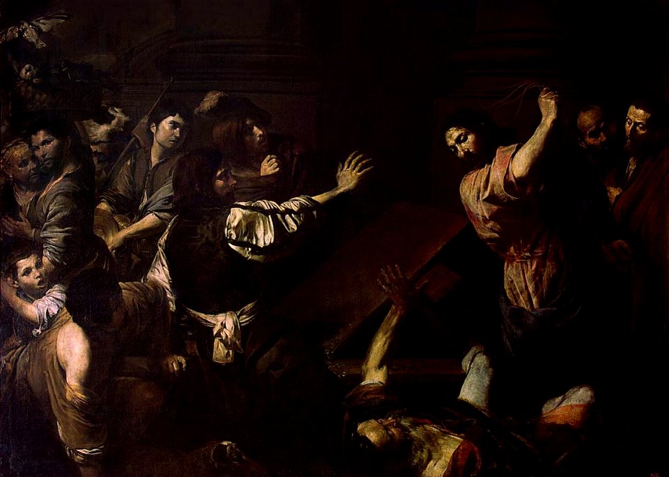 Valentin de Boulogne, Expulsion of the Money-Changers from the Temple