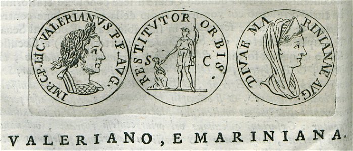 Valeriano, e Mariniana - Fanelli Francesco - 1695