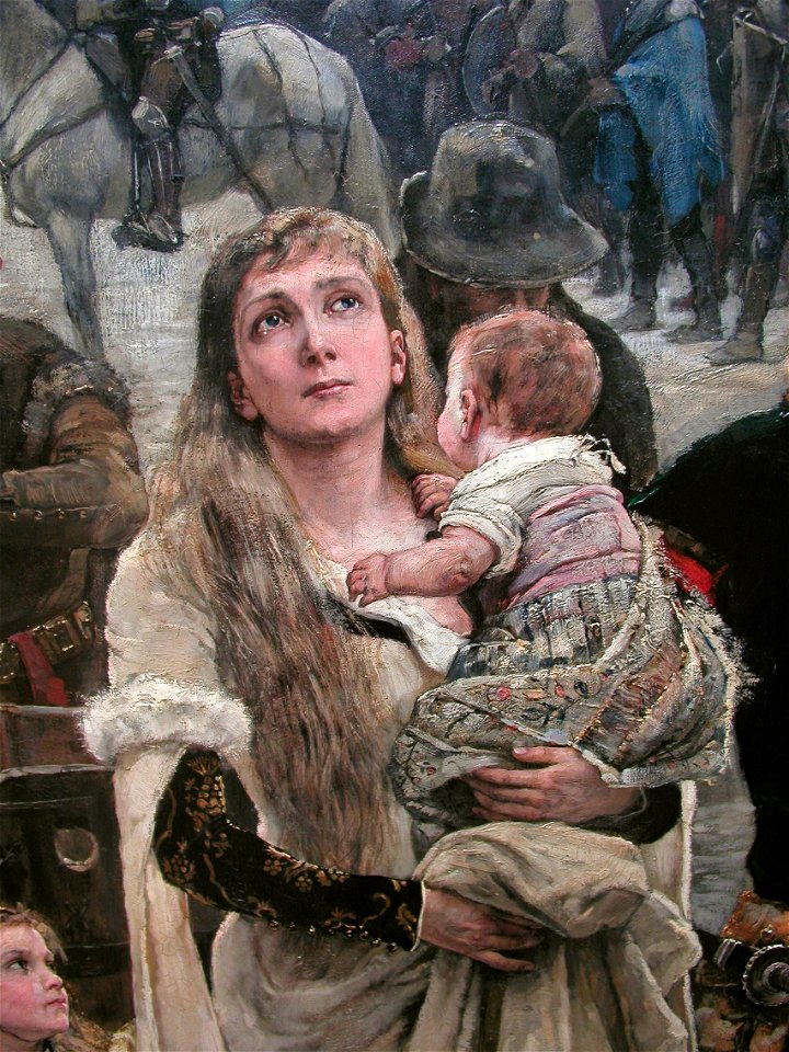 Valdemar Atterdag brandskattar Visby (1882) - Detail
