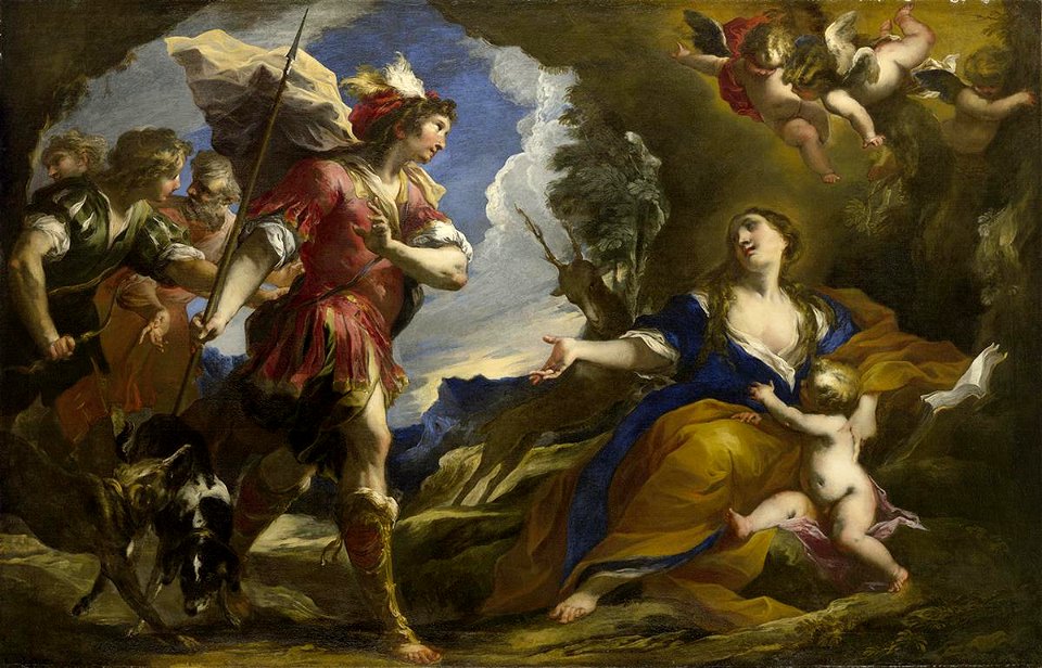 Valerio Castello - The Legend of Saint Genevieve of Brabant