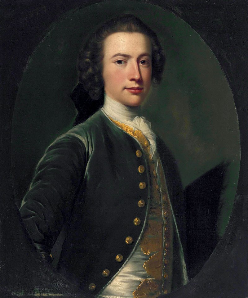 Valentine Morris (1727-1789), Governor of Saint Vincent, by Allan Ramsay