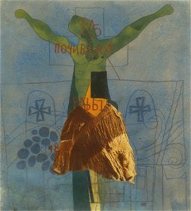 Vajda Kollázs feszülettel 1937