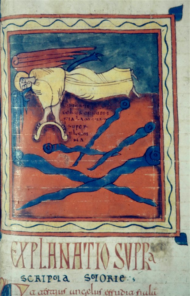 Valcavado Beatus f. 154r - Third bowl