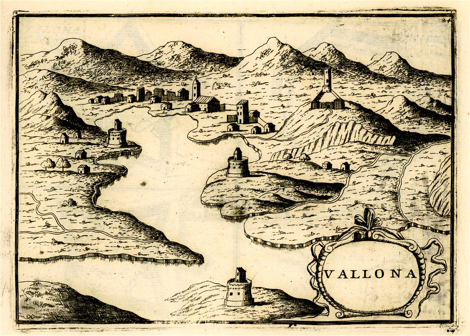 Vallona - Coronelli Vincenzo - 1688