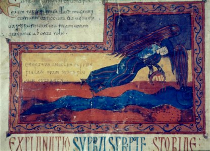 Valcavado Beatus f. 156v - Sixth bowl