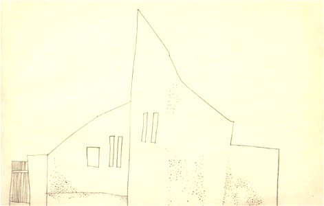 Vajda Lajos - Féloromfalas ház 1936 körül