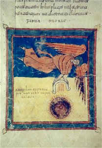 Valcavado Beatus f. 155r - Fourth bowl