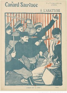 Vallotton - Canard sauvage. 28 juin au 4 juillet 1903. n° 15, btv1b69518180