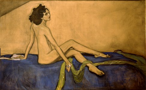 Valentin Serov - Ida Rubenstein - Google Art Project. Free illustration for personal and commercial use.