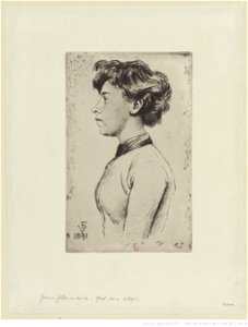 Vallotton - Jeune fille en buste, btv1b6951583j