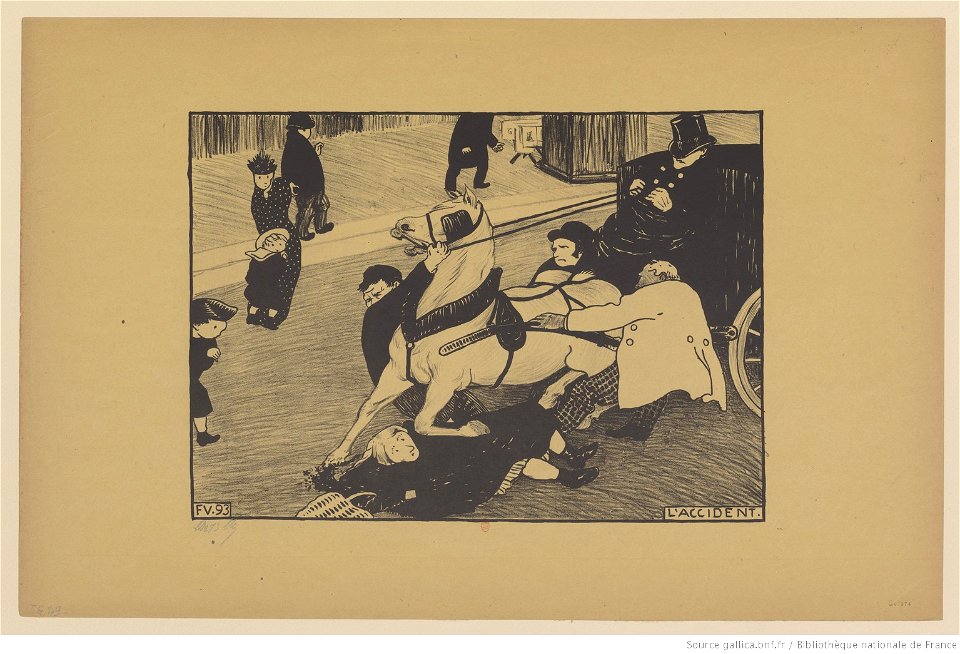 Vallotton - L'accident Paris intense (pl. VI), btv1b69516137