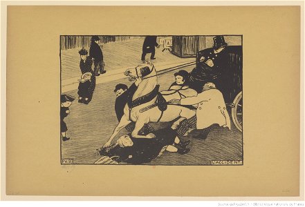 Vallotton - L'accident Paris intense (pl. VI), btv1b69516137