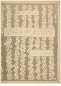 Vallotton - Couverture pour Etudes de femmes, btv1b6951748s