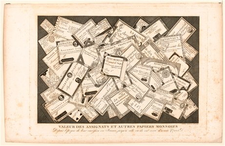 Valeur des assignats et autres papiers monnoies - J. Benizy dit Dubuisson del. et sculp. LCCN2015647051