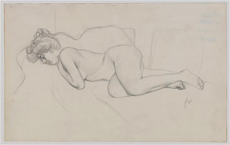 Vallotton - Etude pour Le Sommeil, 1908, 1967-0074