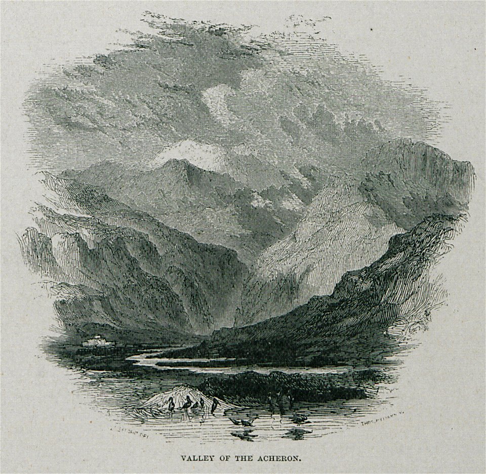 Valley of the Acheron - Wordsworth Christopher - 1882