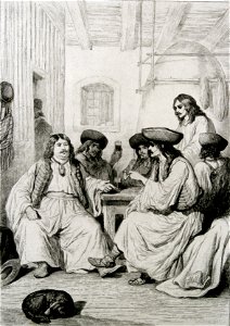 Valerio - Cabaret Valaque des environs de Gross-Wardein, 1855