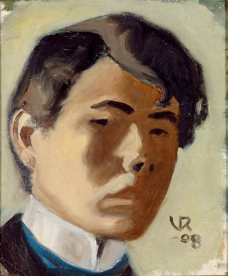 Valle Rosenberg - Self Portrait - A-1996-163 - Finnish National Gallery
