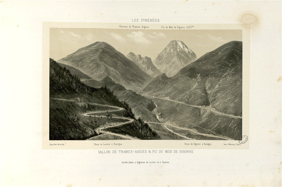 Vallon de Trames-Aigues et Pic du Midi de Bigorre - Fonds Ancely - B315556101 A PETIT 3 021