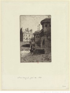 Vallotton - Le Pont-Neuf Douze nues de Paris (pl. II)(2eme état), btv1b6951585c