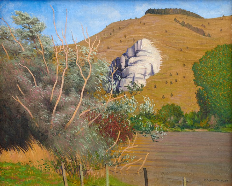 Vallotton - BORDS DE SEINE À TOURNEDOS, 1920, Lot 36