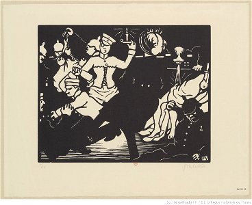 Vallotton - L'orgie (C'est la Guerre. II), btv1b6951740g