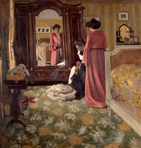 Vallotton - Interior, 1903-1904, ГЭ-4902