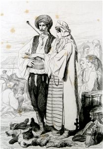 Valerio - Paysan Morlaques des environs de Spalato 2, 1864
