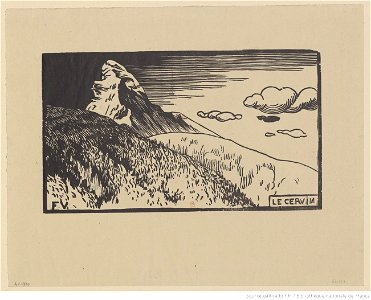 Vallotton - Le Cervin, btv1b6951648f
